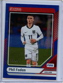2024-25 Donruss Phil Foden Blue 16/49