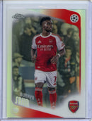 2025-26 Topps Chrome UEFA Club Comps Bukayo Saka Refractor