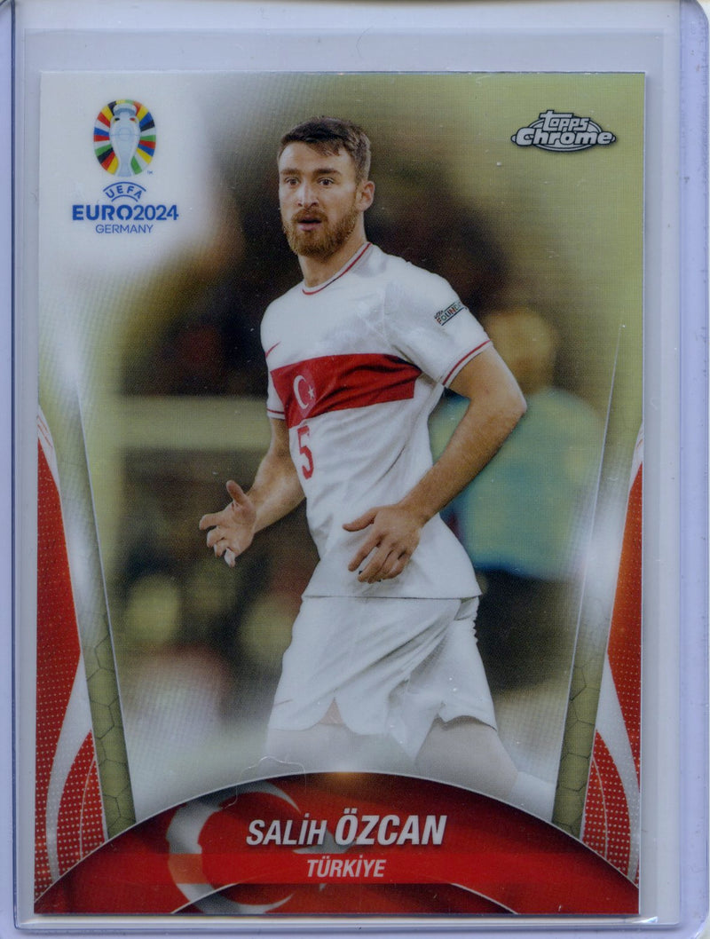 2024 Topps Chrome UEFA Euro Salih Ozcan Refractor