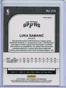 2019-20 Hoops Premium Luka Samanic Laser