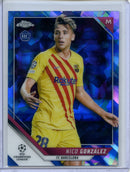 2021-22 Topps Chrome Sapphire UEFA Champions League Nico Gonzalez