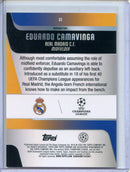 2025-26 Topps Chrome UEFA Club Comps Eduardo Camavinga Refractor