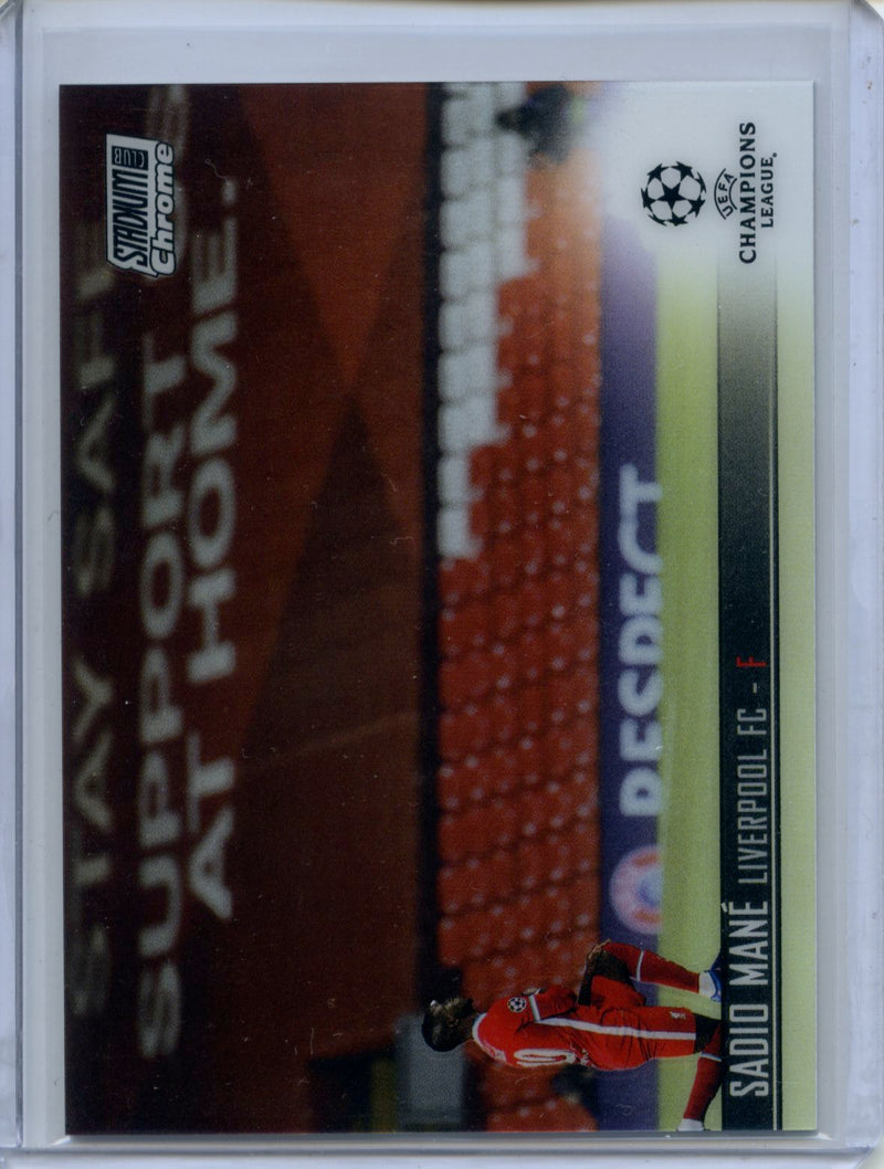 2020-21 Topps Stadium Club Chrome UEFA Champions League Sadio Mane