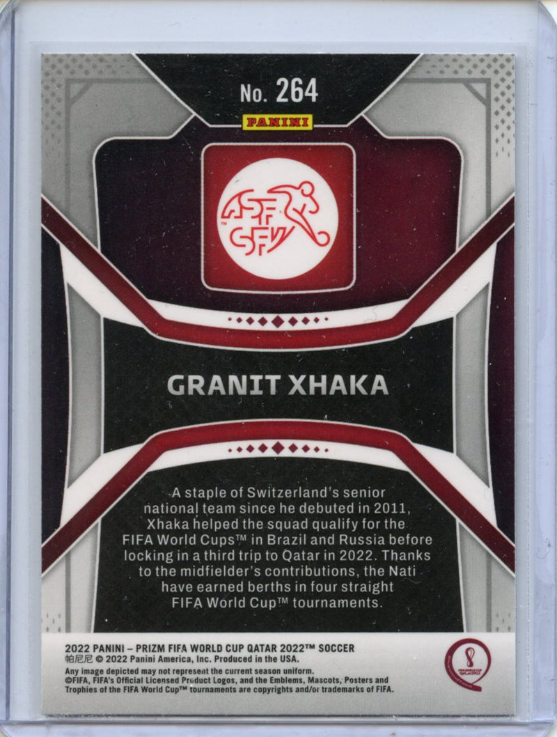 2022 Panini Prizm FIFA World Cup Qatar Granit Xhaka