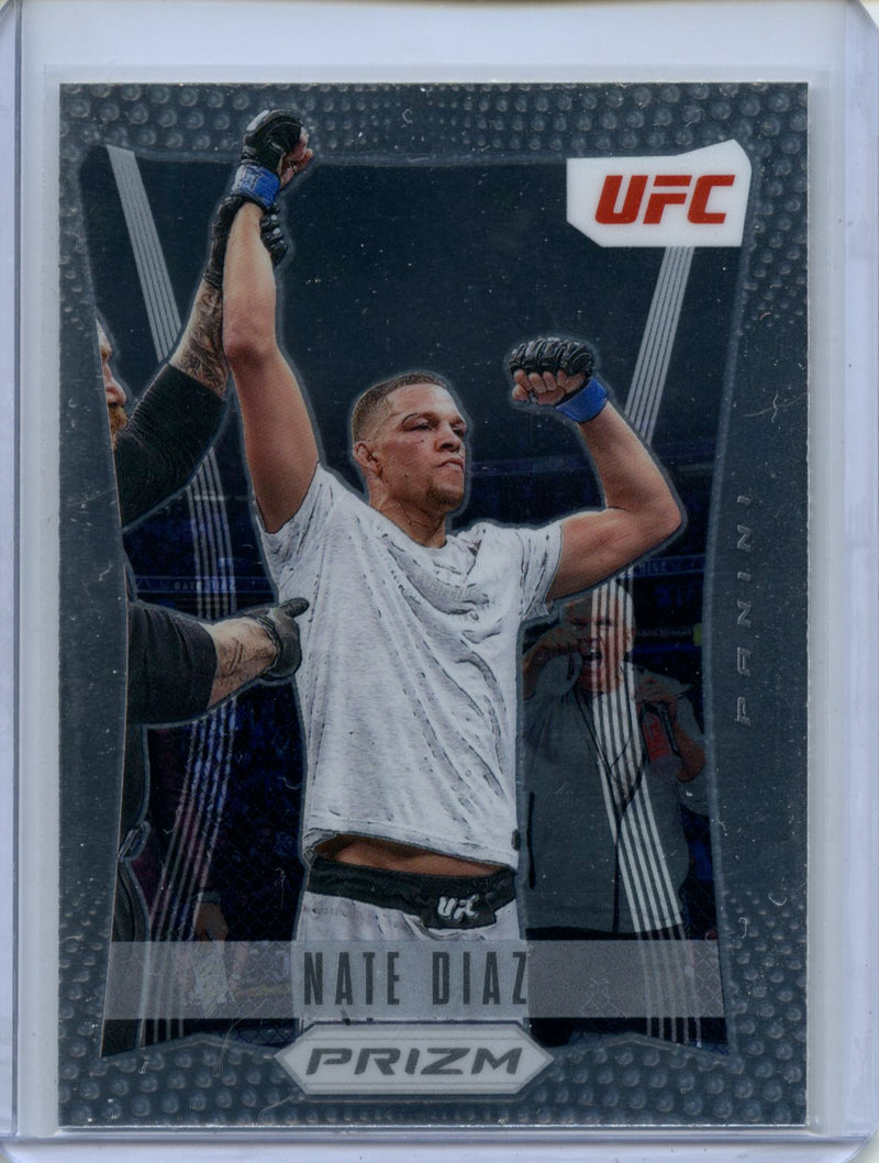 2022 Panini Prizm UFC Nate Diaz Prizm Flashback