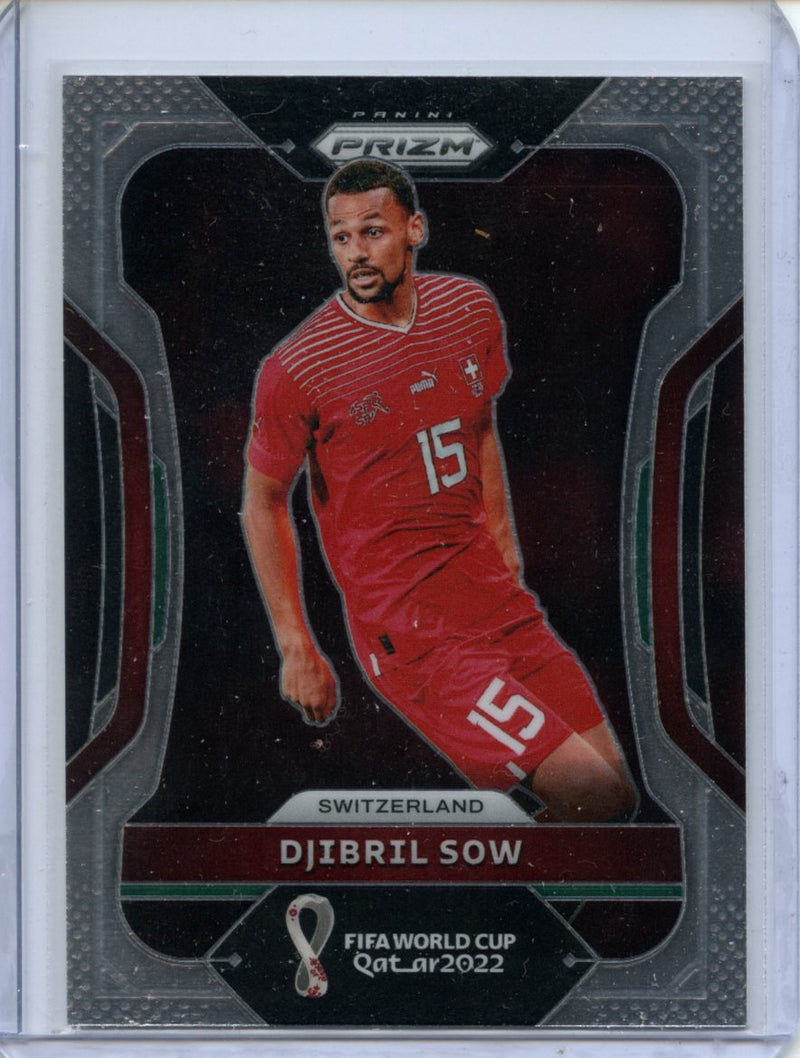 2022 Panini Prizm FIFA World Cup Qatar Djibril Sow