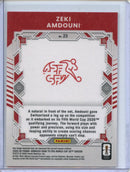 2025-26 Donruss Road to FIFA World Cup Zeki Amdouni Elite Series Red