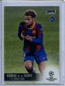 2020-21 Topps Stadium Club Chrome UEFA Champions League Konrad De La Fuente