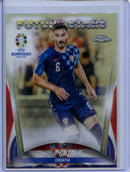 2024 Topps Chrome UEFA Euro Josip Sutalo Refractor