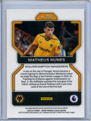 2022-23 Panini Prizm Premier League Matheus Nunes