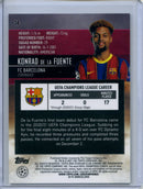 2020-21 Topps Stadium Club Chrome UEFA Champions League Konrad De La Fuente