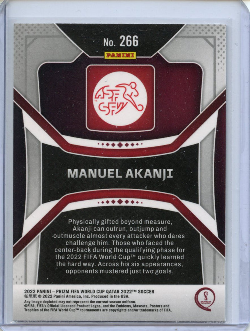 2022 Panini Prizm FIFA World Cup Qatar Manuel Akanji