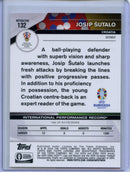2024 Topps Chrome UEFA Euro Josip Sutalo Refractor