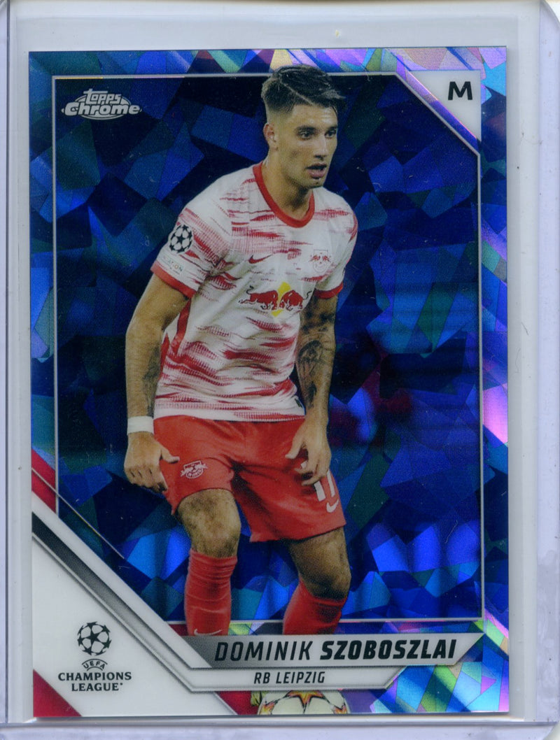 2021-22 Topps Chrome Sapphire UEFA Champions League Dominik Szoboszlai