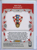 2025-26 Donruss Road to FIFA World Cup Mateo Kovacic Elite Series