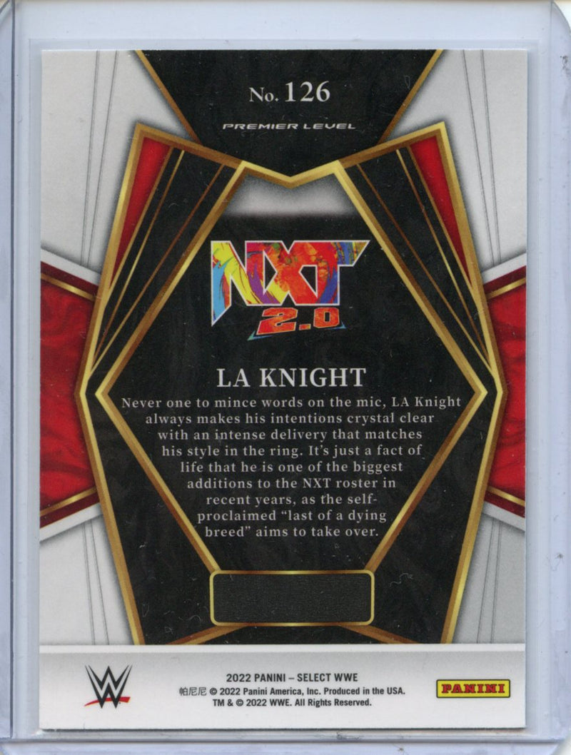 2022 Panini Select WWE LA Knight Premier Level