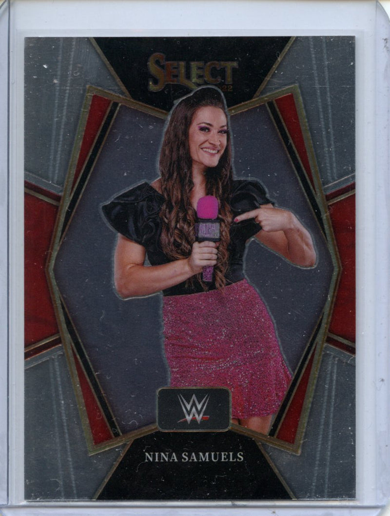 2022 Panini Select WWE Nina Samuels Premier Level