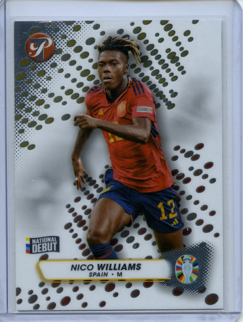 2023-24 Topps Pristine Road To Euro Nico Williams