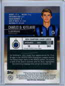 2020-21 Topps Stadium Club Chrome UEFA Champions League Charles De Ketelaere