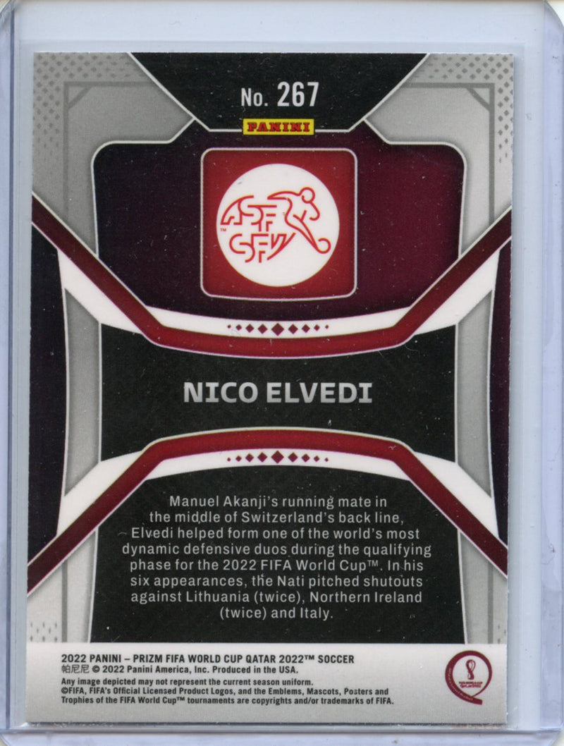 2022 Panini Prizm FIFA World Cup Qatar Nico Elvedi