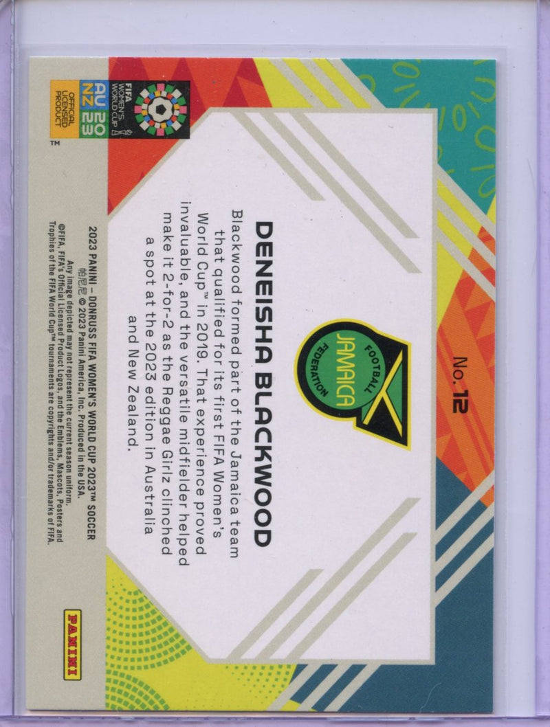 2023 Donruss FIFA Womens World Cup Deneisha Blackwood Field Vision