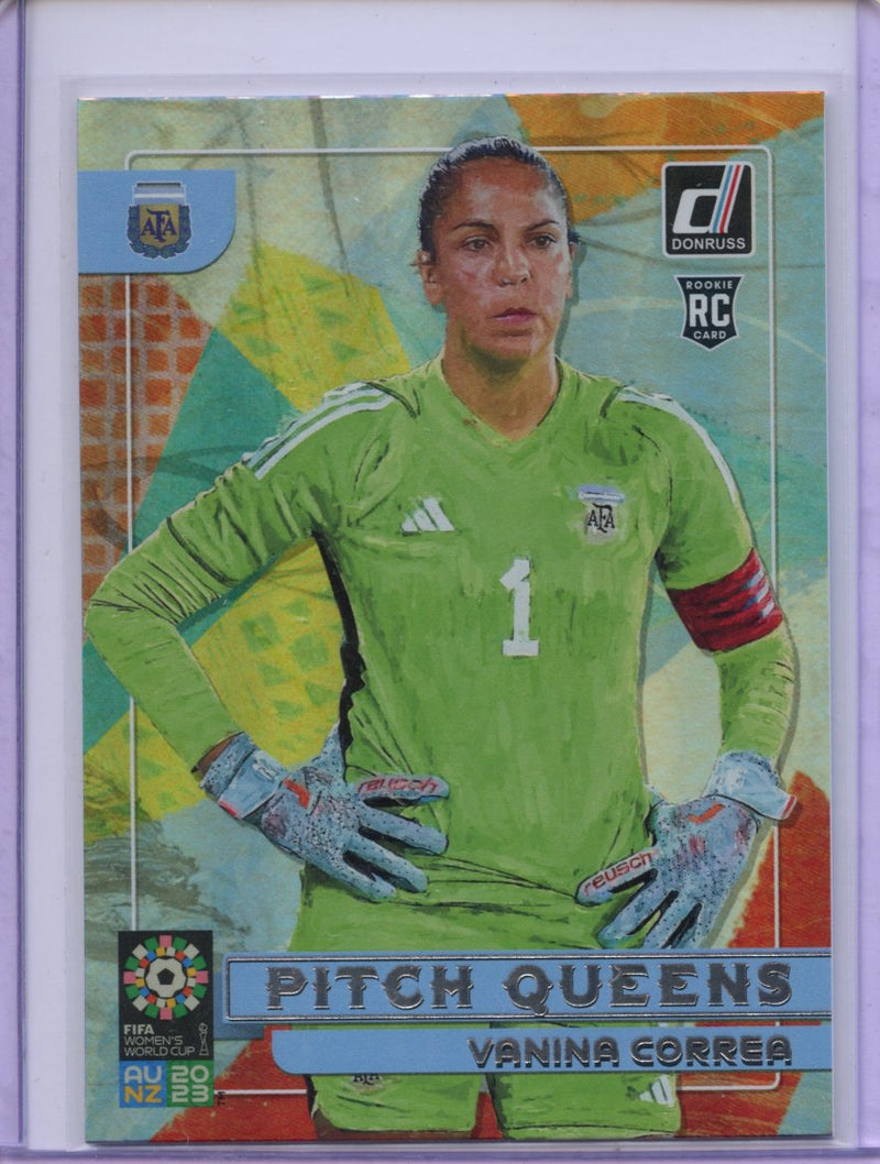 2023 Donruss FIFA Womens World Cup Vanina Correa Pitch Queens