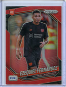 2025-26 Panini Prizm FIFA Ezequiel Fernandez Red Prizms 75/149