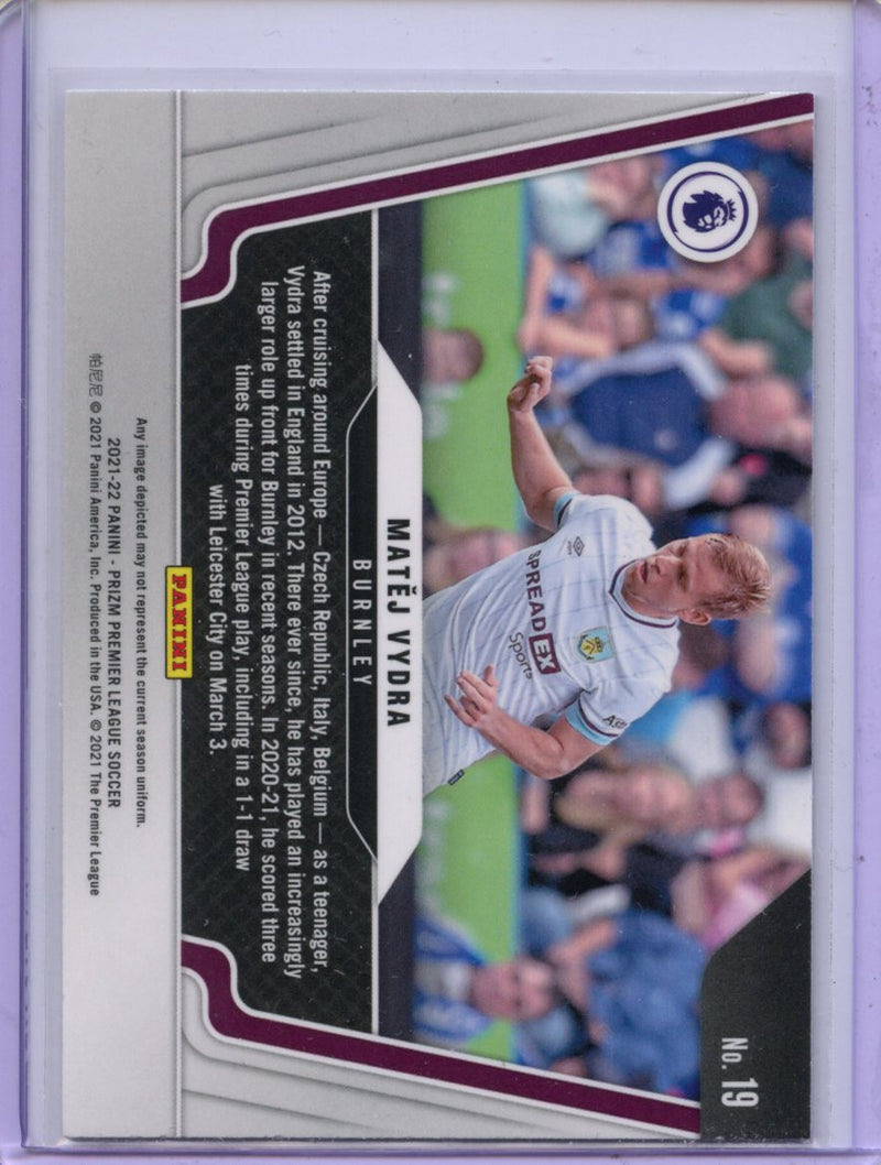 2021-22 Prizm Premier League Matej Vydra Widescreen