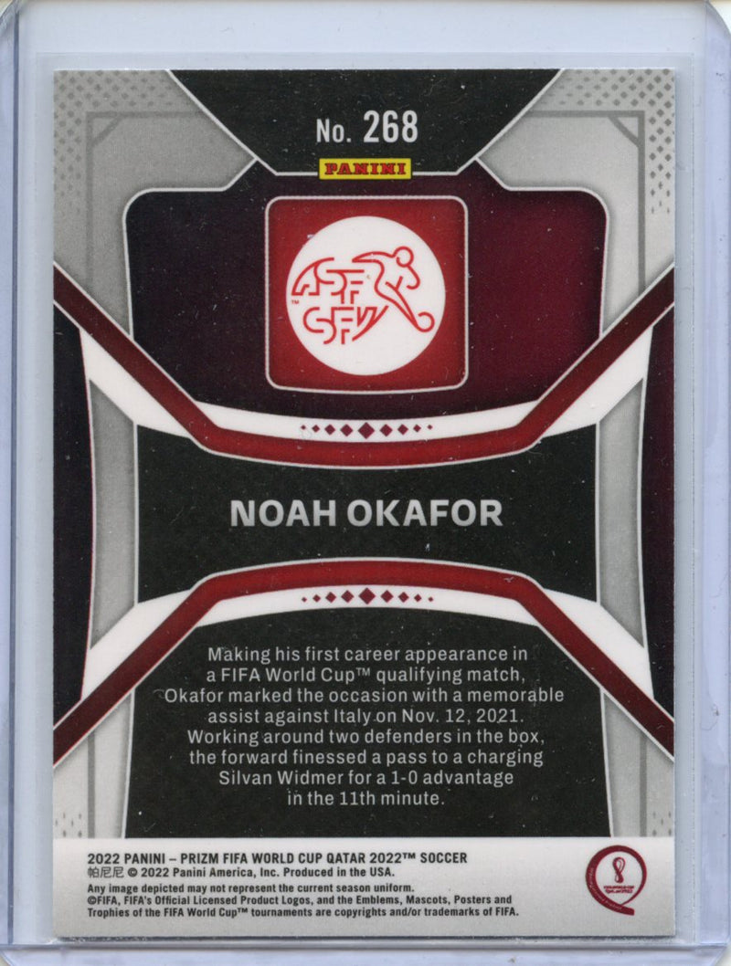 2022 Panini Prizm FIFA World Cup Qatar Noah Okafor