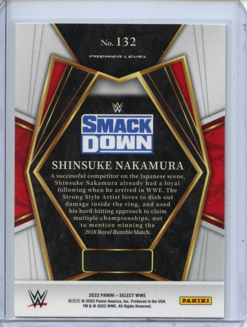 2022 Panini Select WWE Shinsuke Nakamura Premier Level