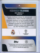 2025-26 Topps Chrome UEFA Club Comps Federico Valverde Refractor