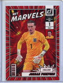 2025-26 Donruss Road to FIFA World Cup Jordan Pickford Net Marvels Red