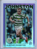 2024-25 Topps UEFA Club Competitions Alistair Johnston Purple Foilboard 3/15