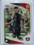 2025-26 Topps Chrome UEFA Club Comps Claudio Echeverri Refractor
