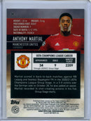 2020-21 Topps Stadium Club Chrome UEFA Champions League Anthony Martial
