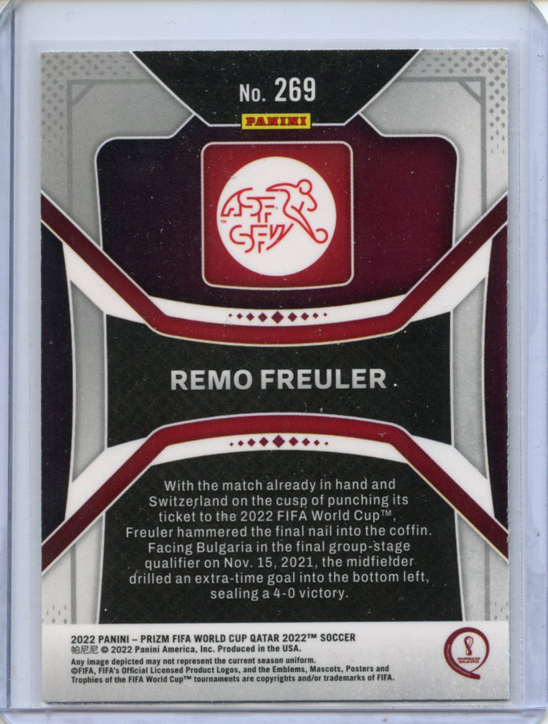 2022 Panini Prizm FIFA World Cup Qatar Remo Freuler