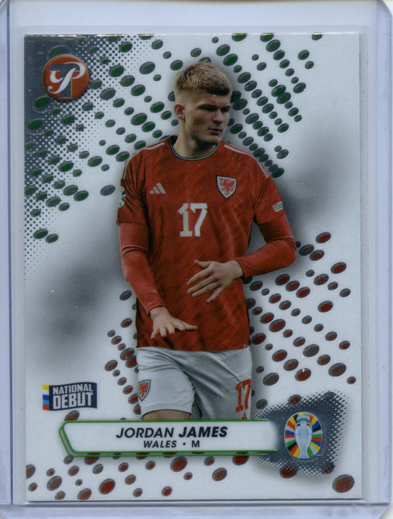 2023-24 Topps Pristine Road To Euro Jordan James