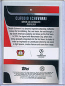 2025-26 Topps Chrome UEFA Club Comps Claudio Echeverri Refractor