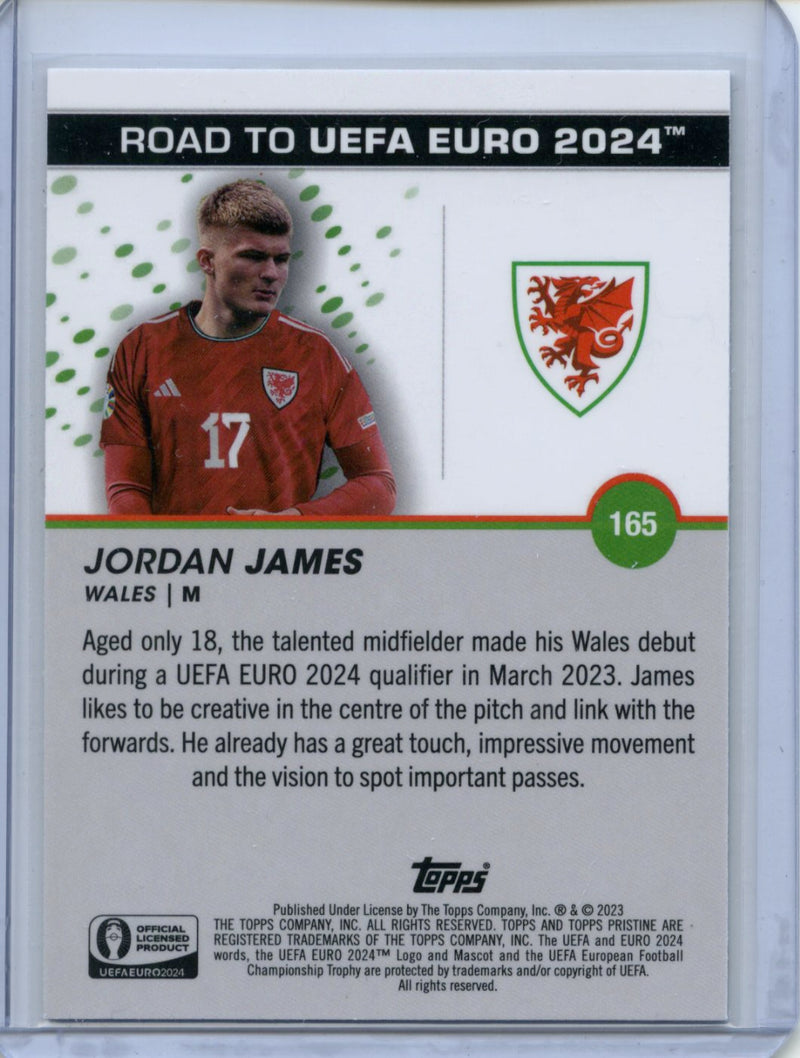 2023-24 Topps Pristine Road To Euro Jordan James