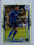 2022-23 Topps Merlin Chrome Andreas Skov Olsen Refractor