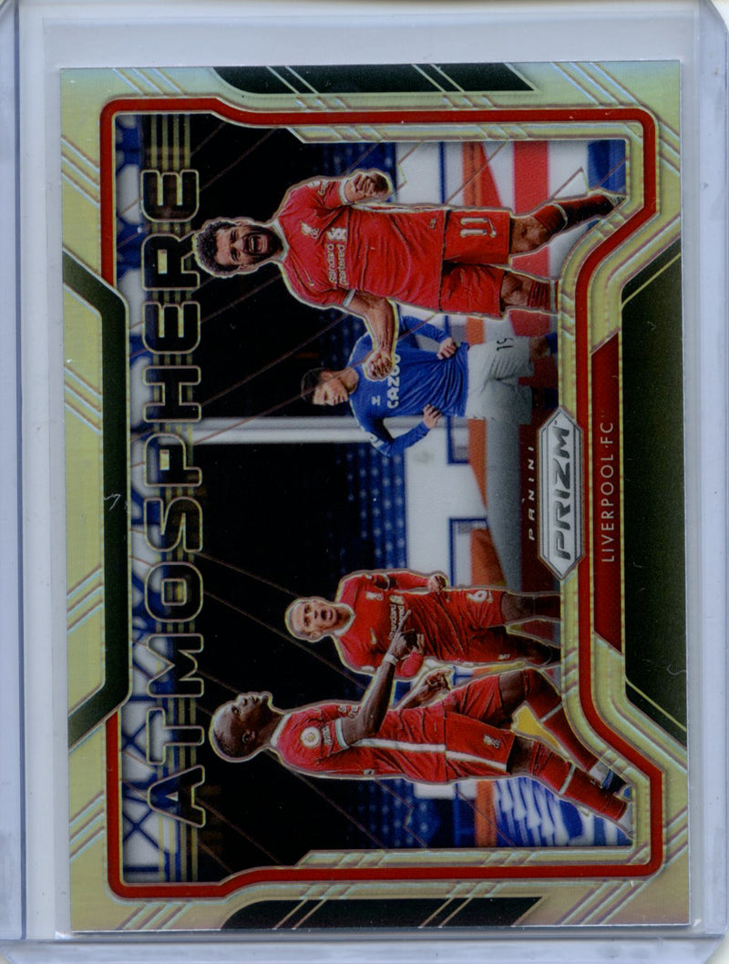 2020-21 Panini Prizm Premier League Liverpool Atmosphere Silver Prizm