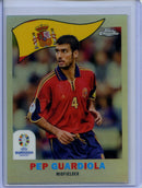 2024 Topps Chrome UEFA Euro Pep Guardiola 1960 Topps Chrome
