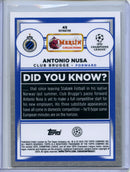 2022-23 Topps Merlin Chrome Antonio Nusa Refractor