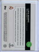 2024-25 Topps Chrome UEFA Club Comps Luka Modric Neon Pink RayWave 41/175