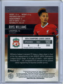 2020-21 Topps Stadium Club Chrome UEFA Champions League Rhys Williams