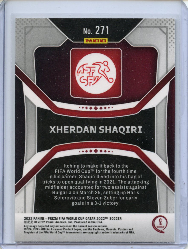 2022 Panini Prizm FIFA World Cup Qatar Xherdan Shaqiri