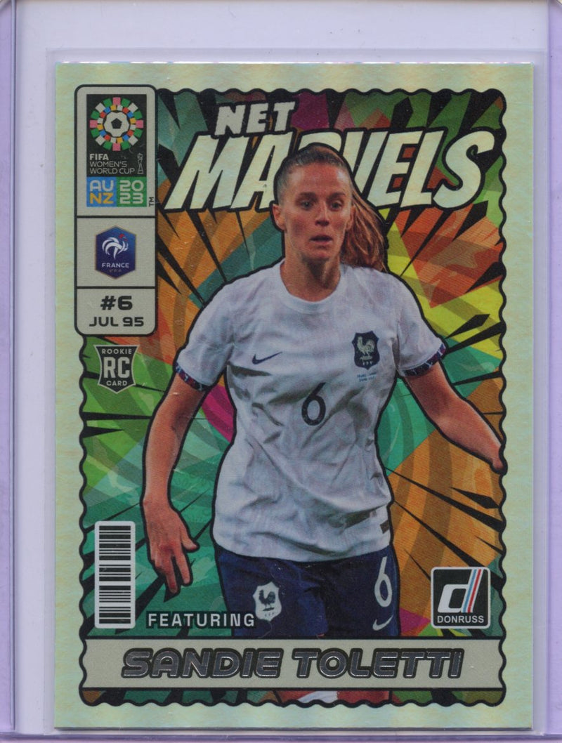 2023 Donruss FIFA Womens World Cup Sandie Toletti Net Marvels