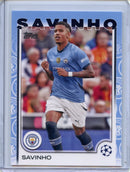 2024-25 Topps UEFA Club Competitions Savinho Team Logo Border