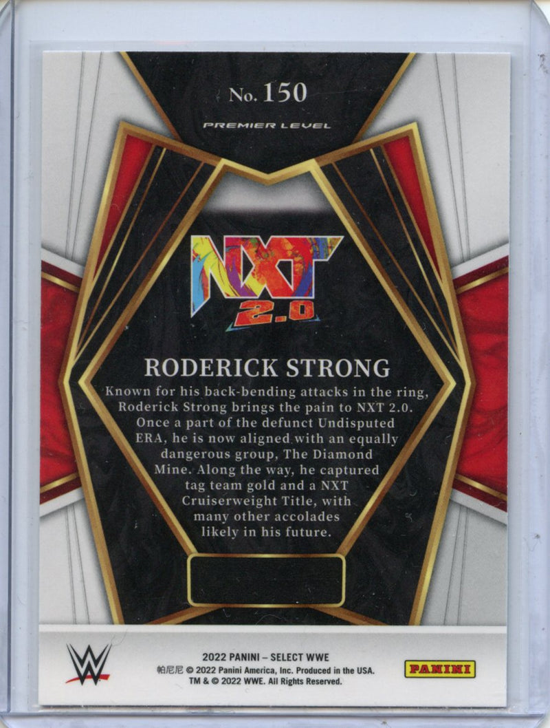 2022 Panini Select WWE Roderick Strong Premier Level