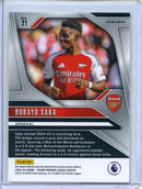 2024-25 Panini Prizm Premier League Bukayo Saka Breakaway